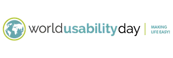 World usability day logo.