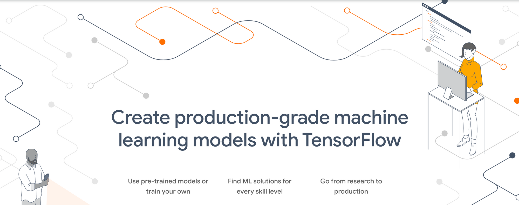 TensorFlow homepage - AI for developers