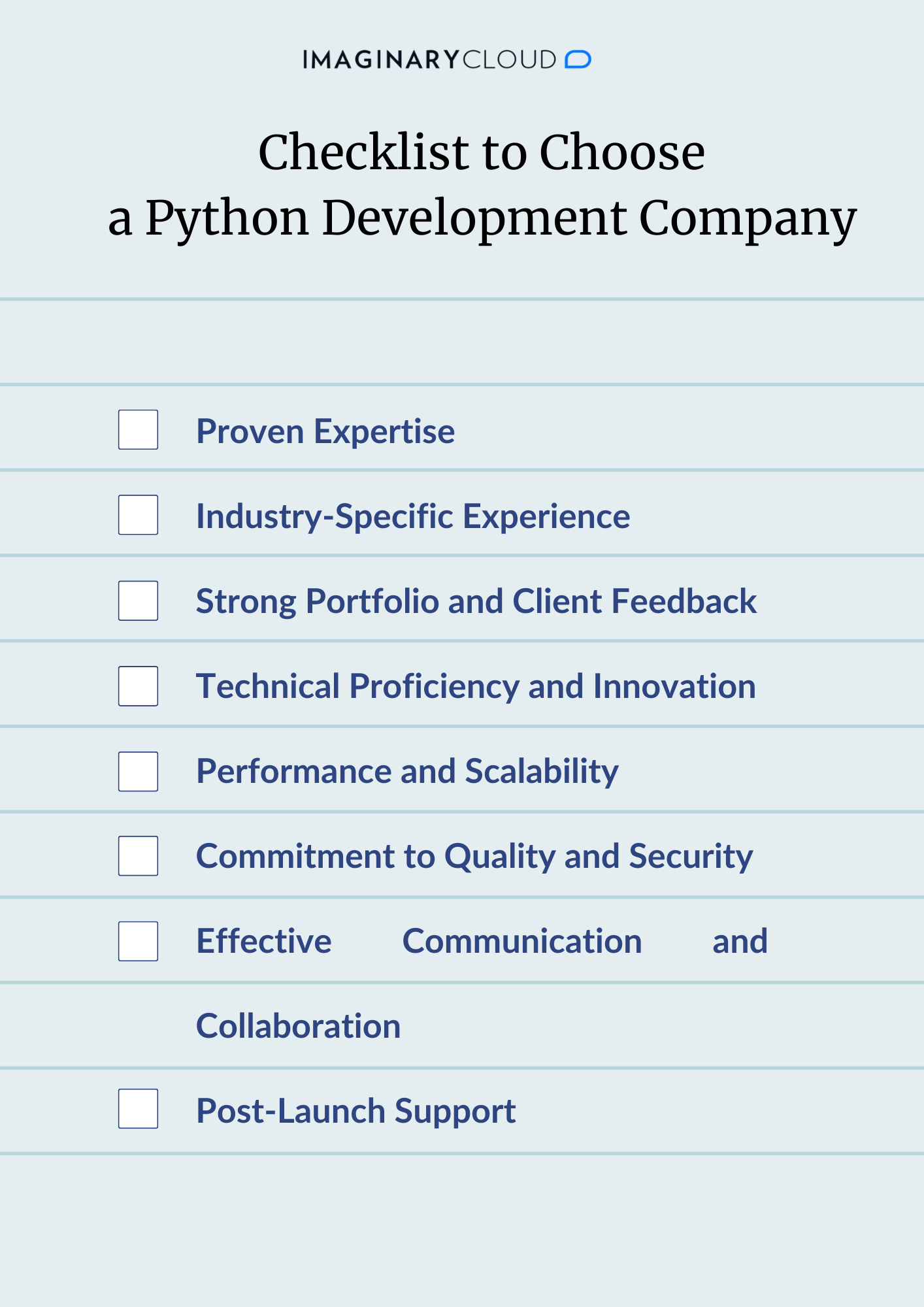Checklist to Choose a React Development Company