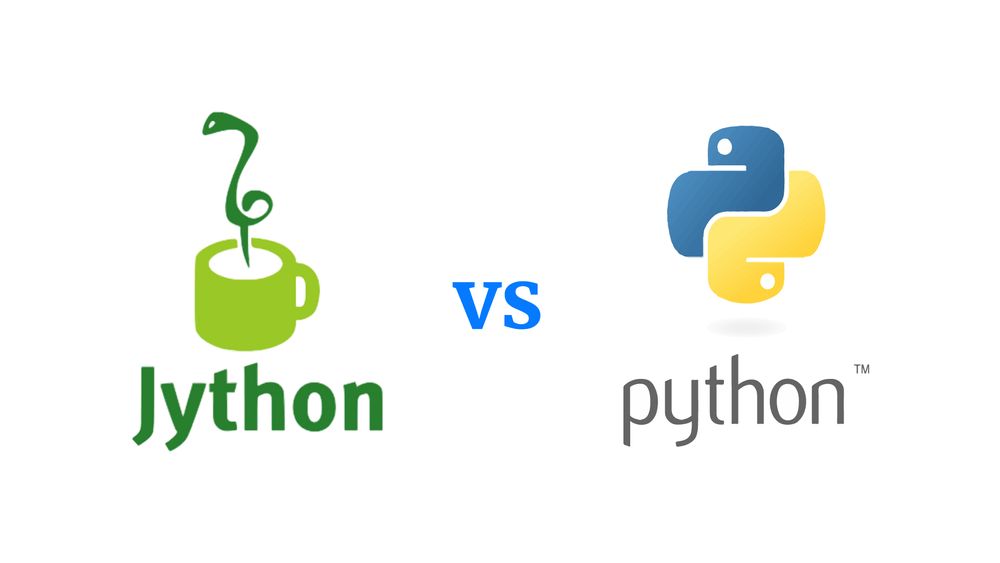 Jython vs Python logos