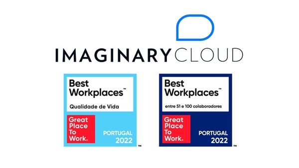 Imaginary Cloud is the Best Quality of Life Company in Portugal